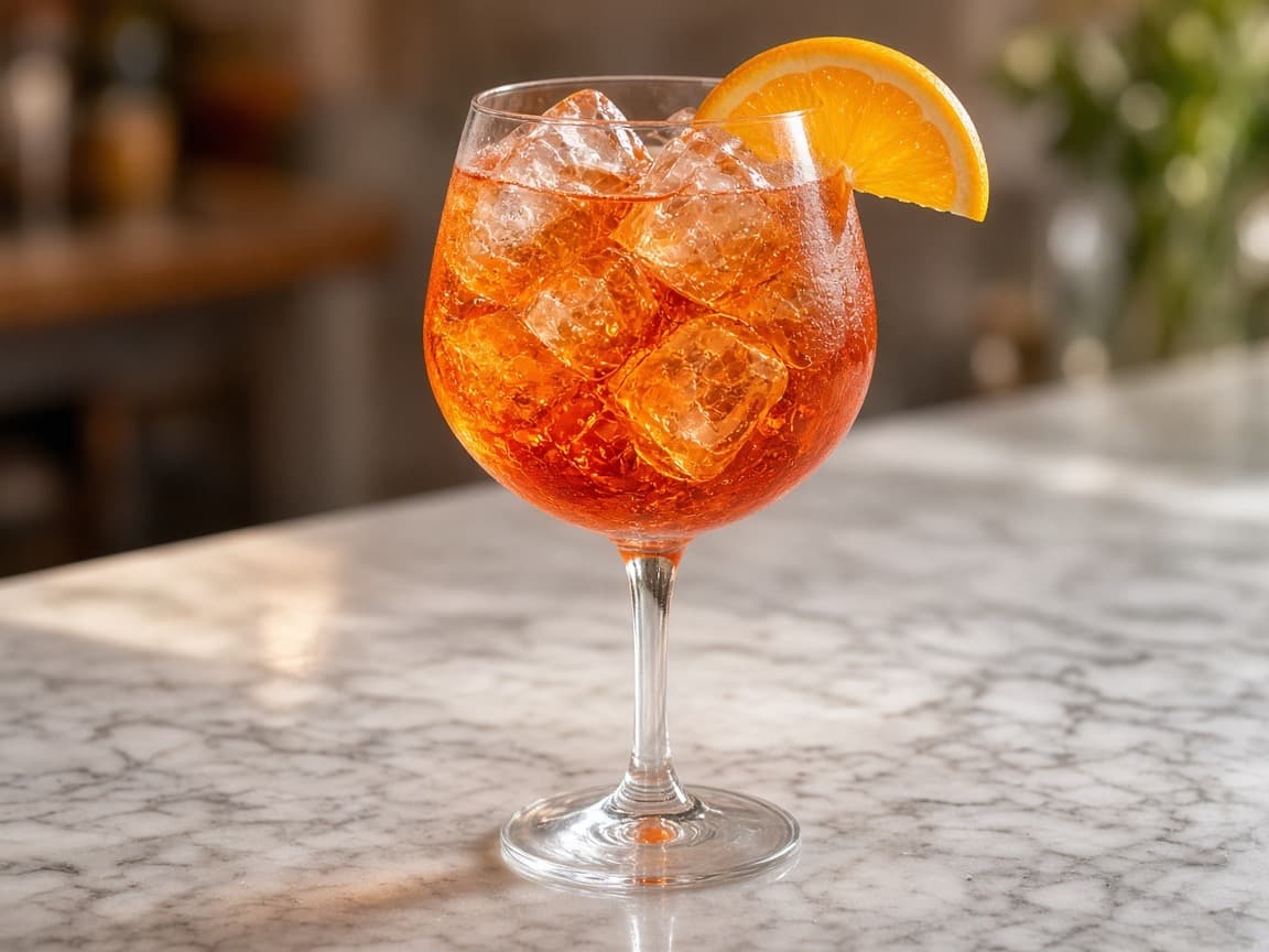 Aperol Spritz — cocktail med vin