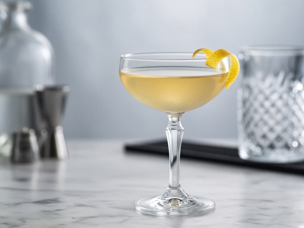 Bamboo Cocktail — cocktail med vin
