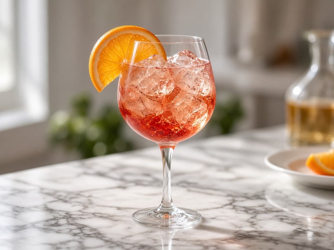 Bicicletta med Prosecco — cocktail med vin