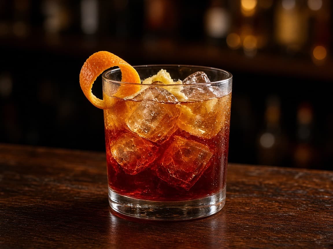 Devil's Share — cocktail med vin