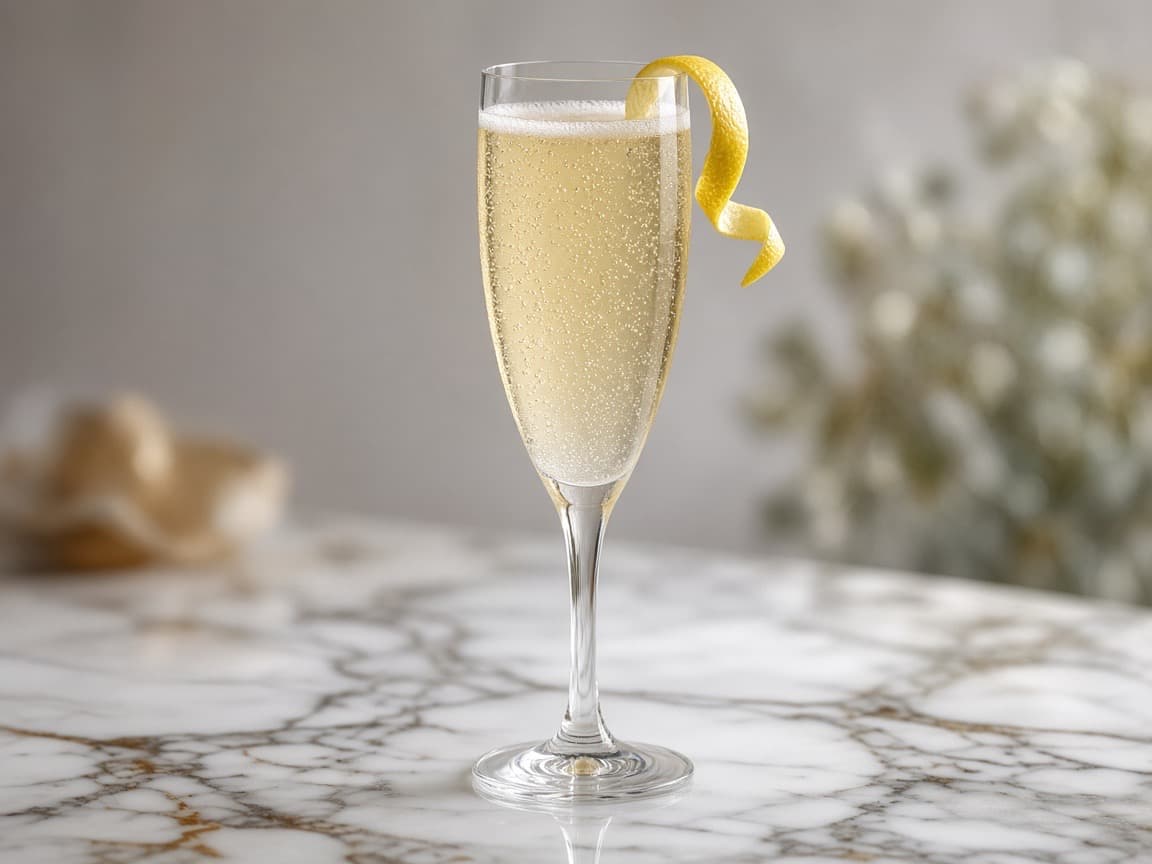 French 77 — cocktail med vin