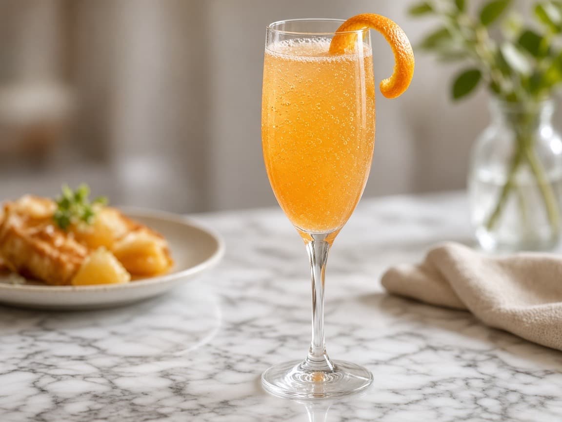 Grand Mimosa — cocktail med vin