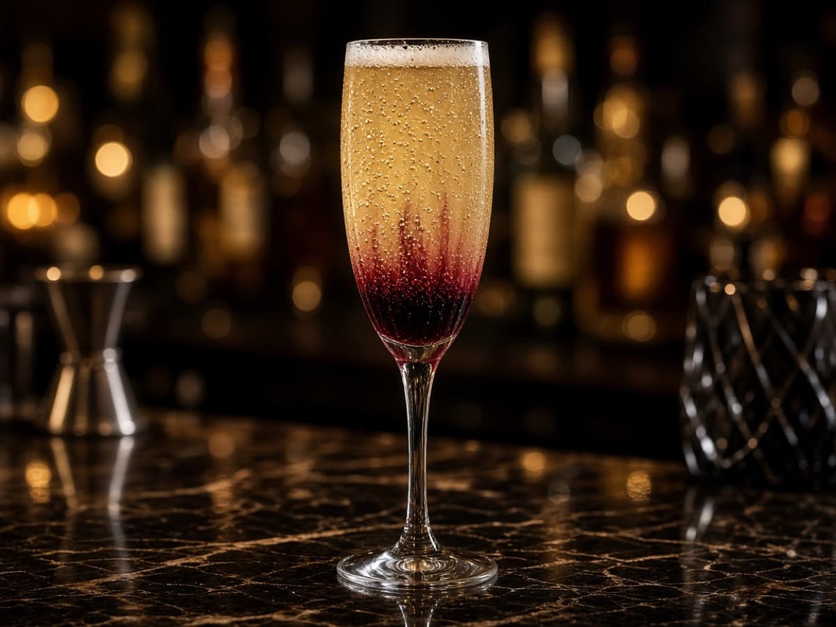 Kir Royal — cocktail med vin