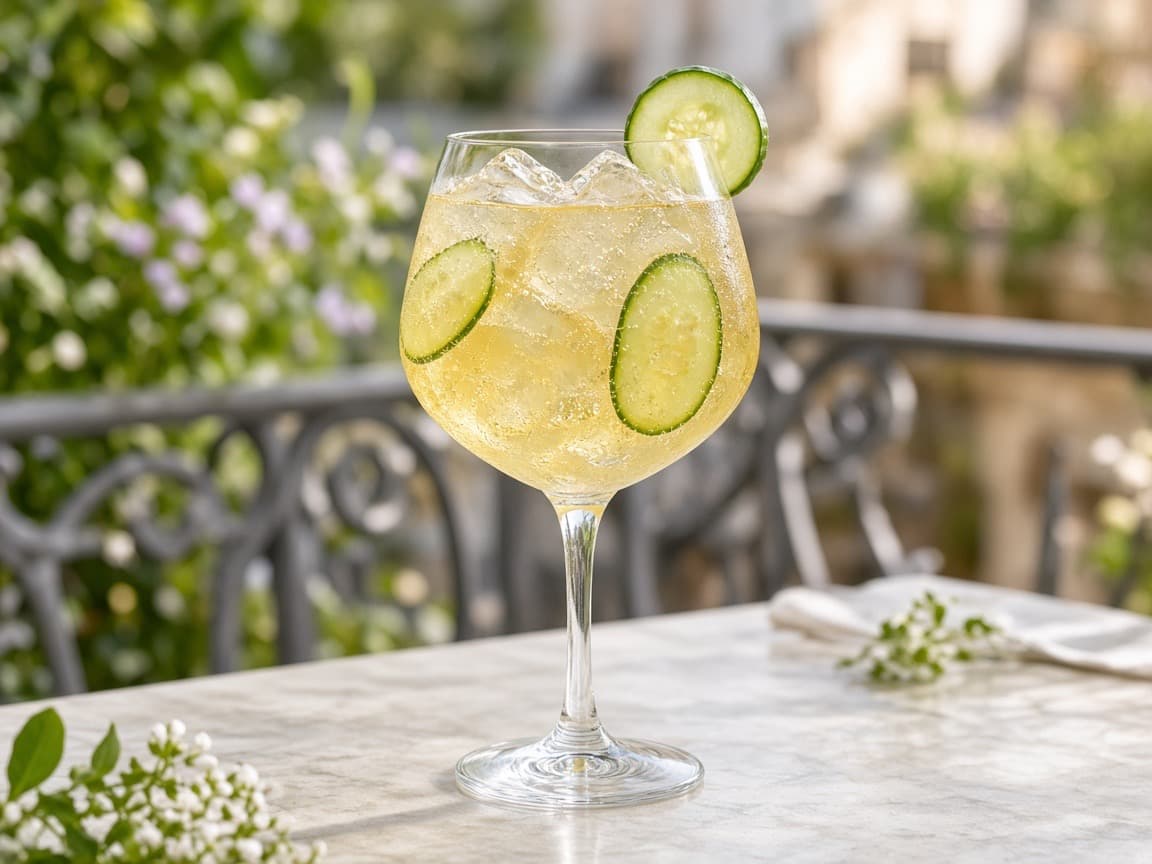 Lillet Spritz — cocktail med vin