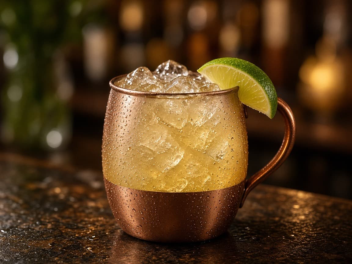 Moscato Mule — cocktail med vin