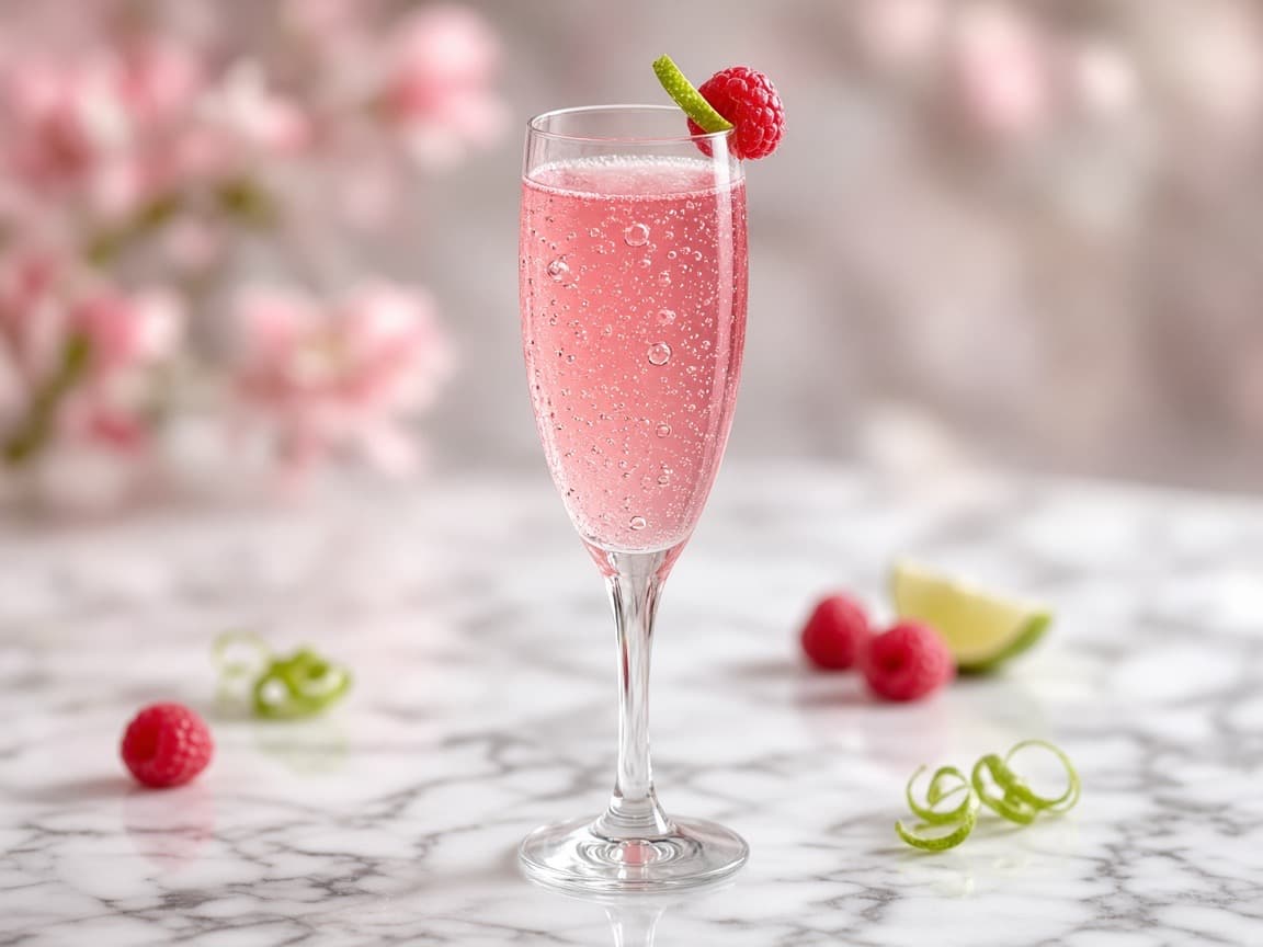 Pink Sensation — cocktail med vin