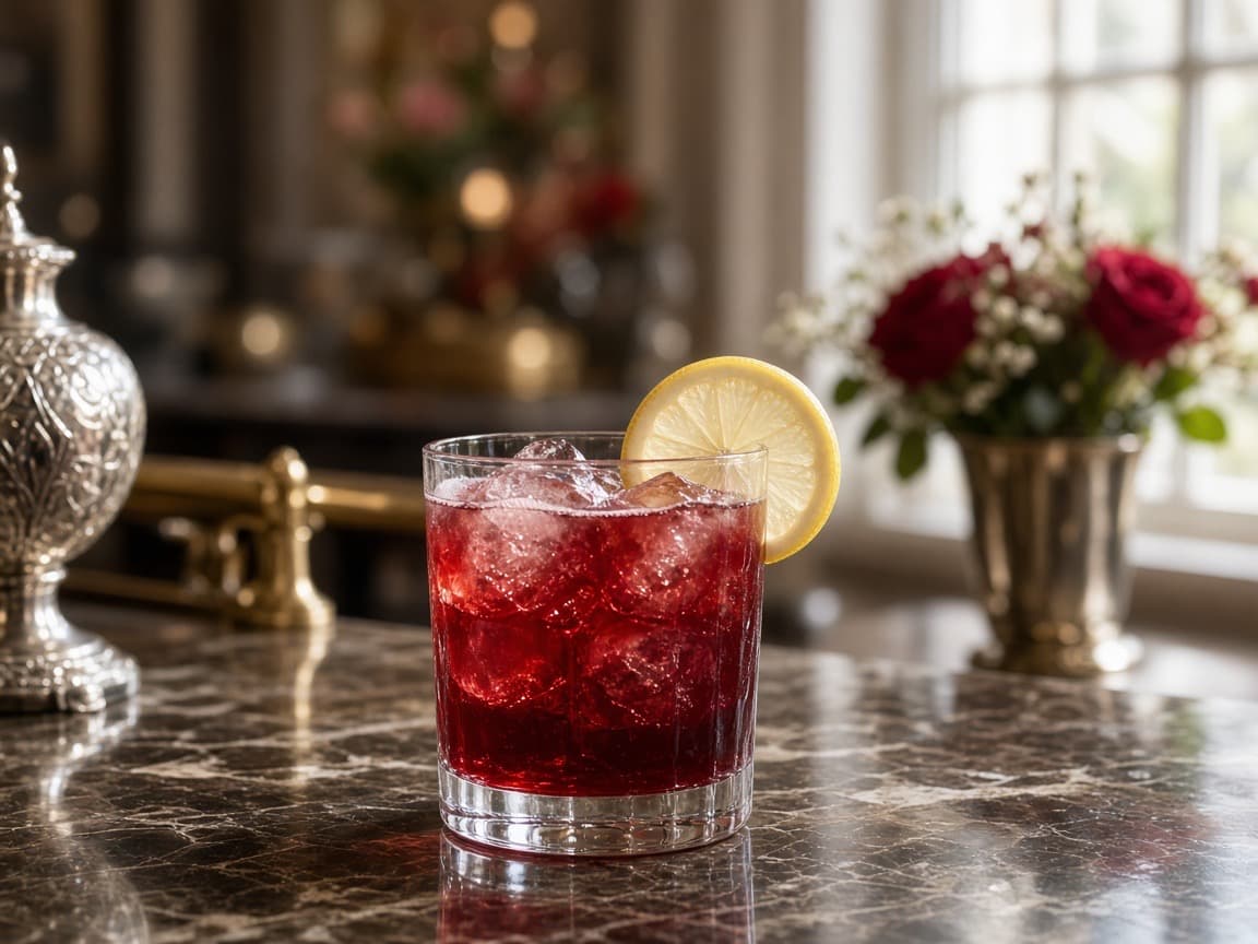The Queen's Dubonnet — cocktail med vin