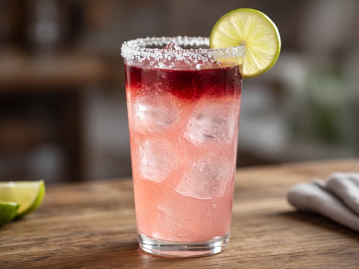 Red Wine Paloma — cocktail med vin