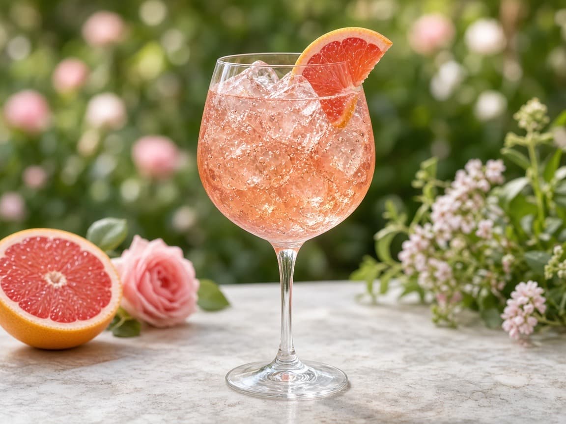 Rosé Tequila Spritz — cocktail med vin