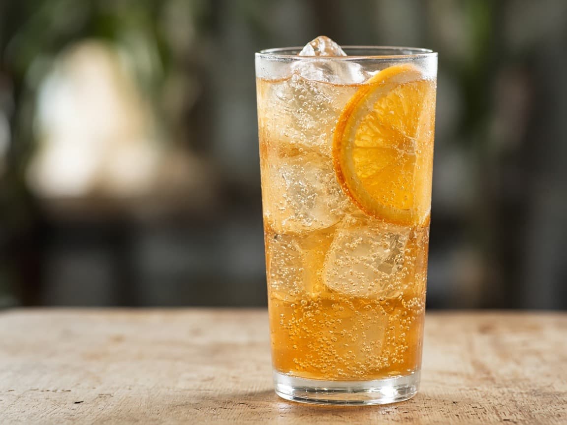 Vermouth Highball — cocktail med vin