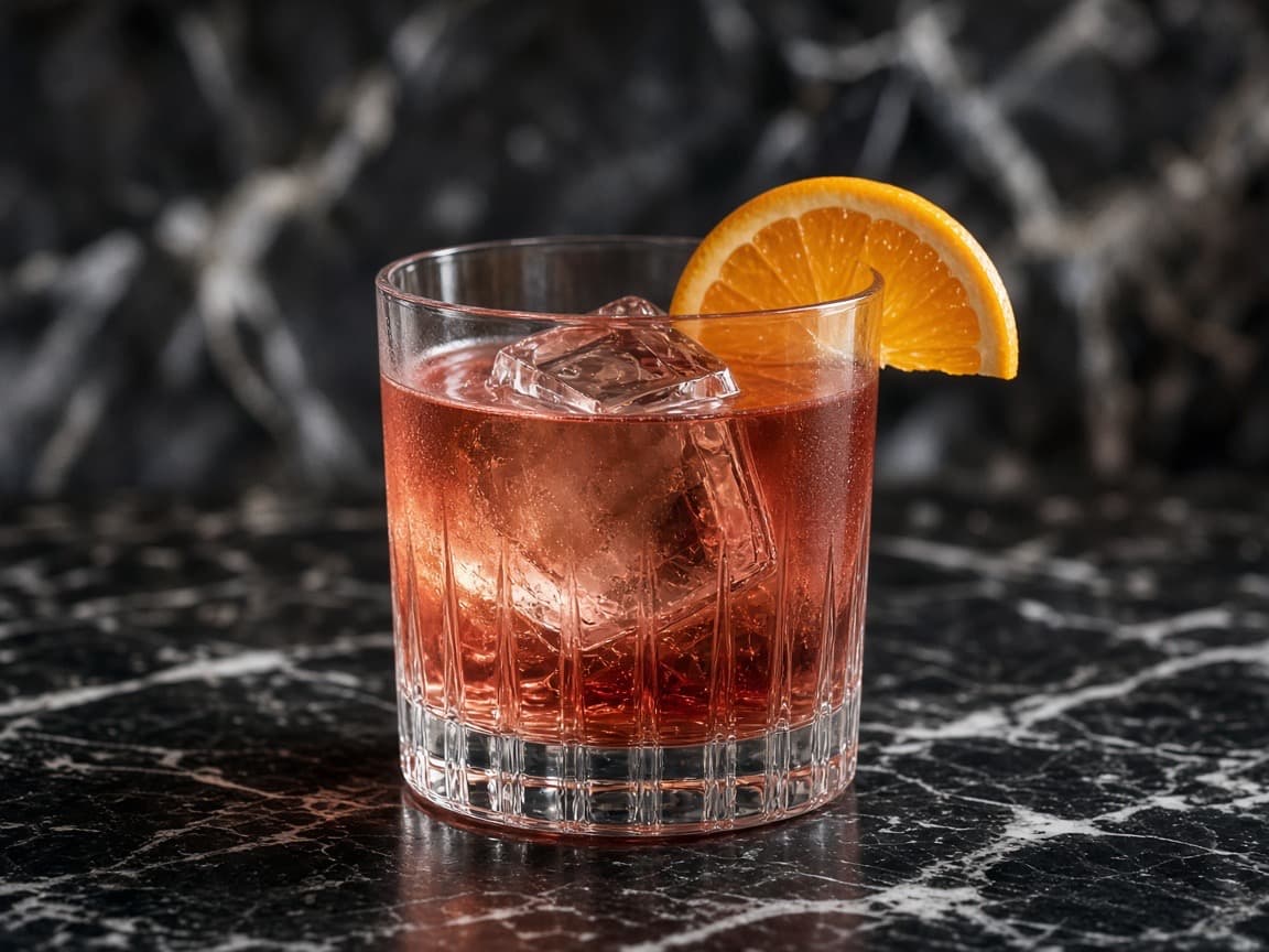 White Port Negroni — cocktail med vin