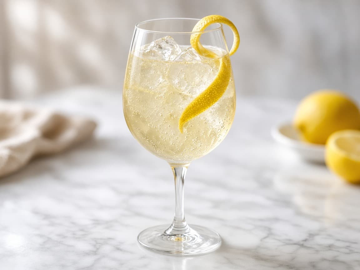 White Wine Spritzer — cocktail med vin