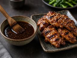 Ægte teriyaki — serveret ret