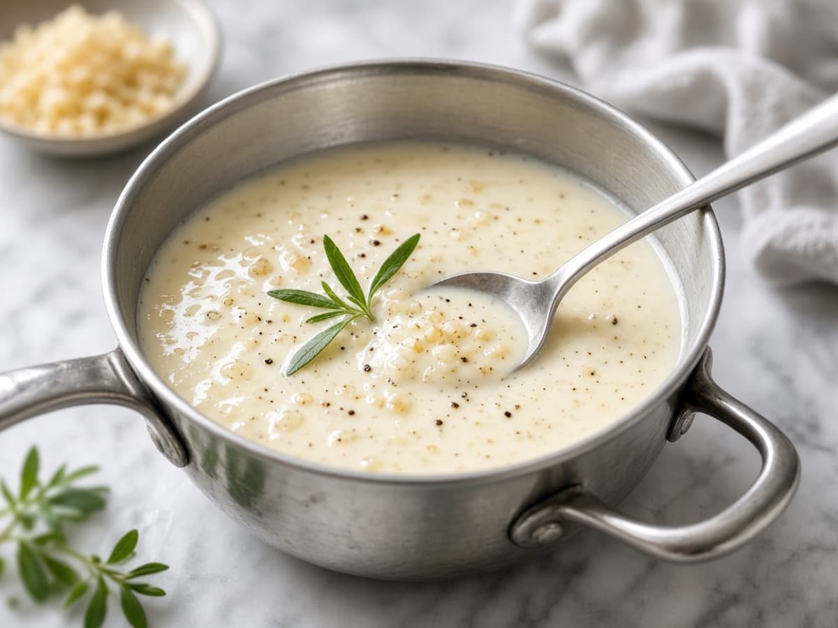 Beurre blanc — serveret ret