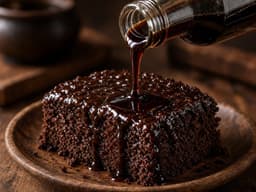 Espresso-Marsalasirup — serveret ret